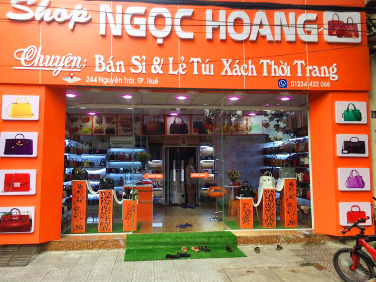 Thi Công Shop Thời trang Ngọc Hoàng