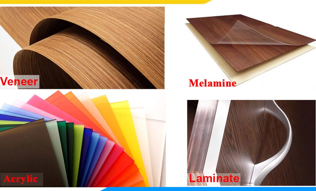 Phân biệt Acrylic, Melamine, Laminate trong thiết kế nội thất